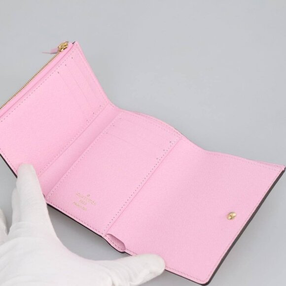 LOUIS VUITTON Monogram Vivienne Portefeuille Victorine Wallet M81638 Auth 98410S - Picture 8 of 16